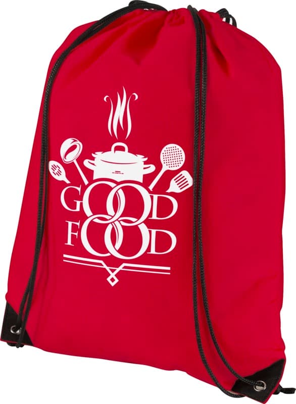 Evergreen non-woven drawstring bag 5L 33