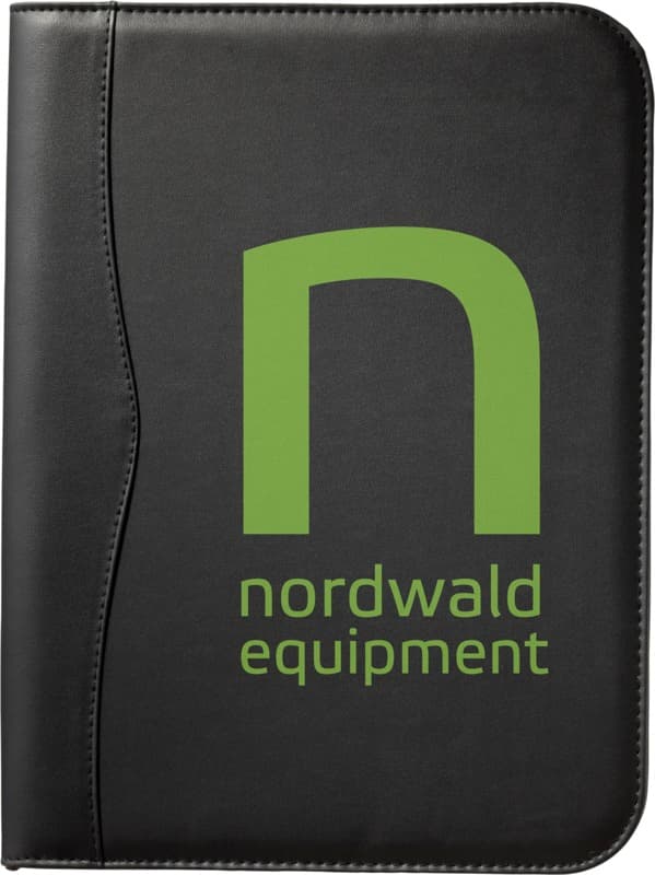 Ebony A4 zippered portfolio 7