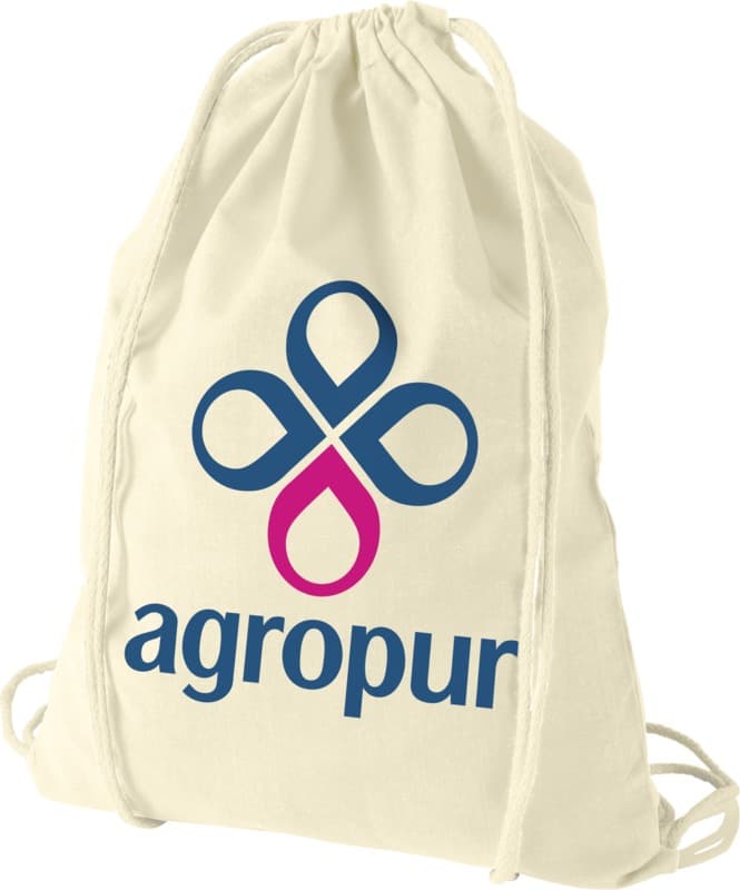 Oregon 100 g/m² cotton drawstring bag 5L 7