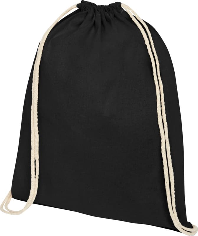 Oregon 100 g/m² cotton drawstring bag 5L 8