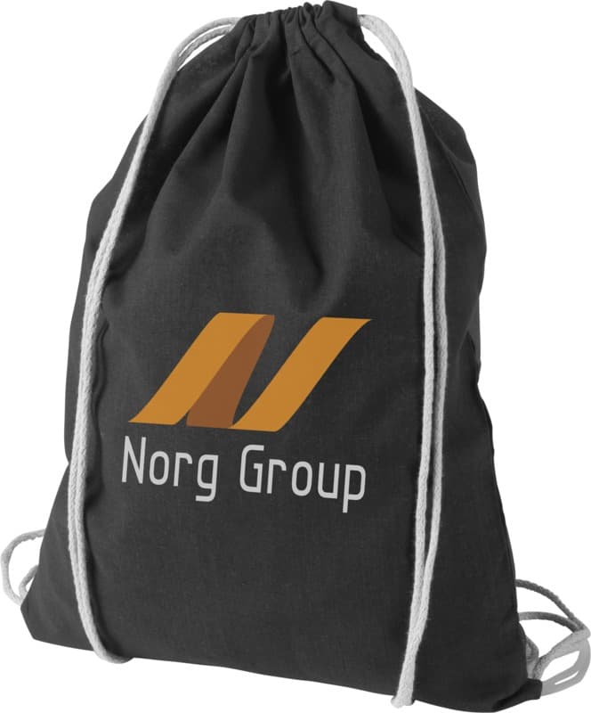 Oregon 100 g/m² cotton drawstring bag 5L 14