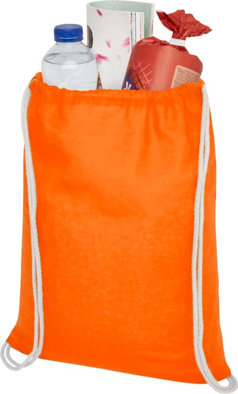 Oregon 100 g/m² cotton drawstring bag 5L 49