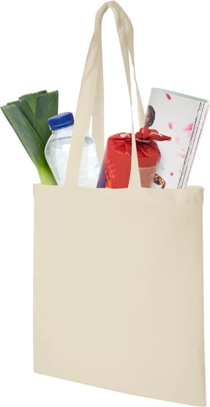 Madras 140 g/m² cotton tote bag 7L 3