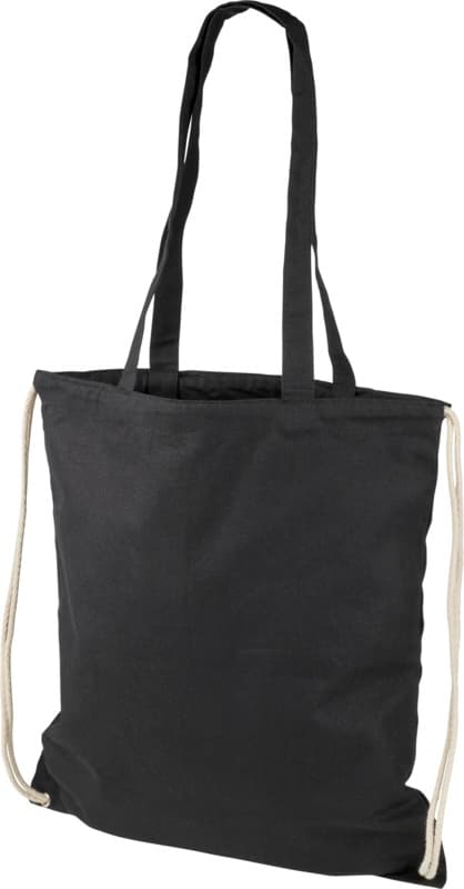 Eliza 240 g/m² cotton drawstring bag 6L 7