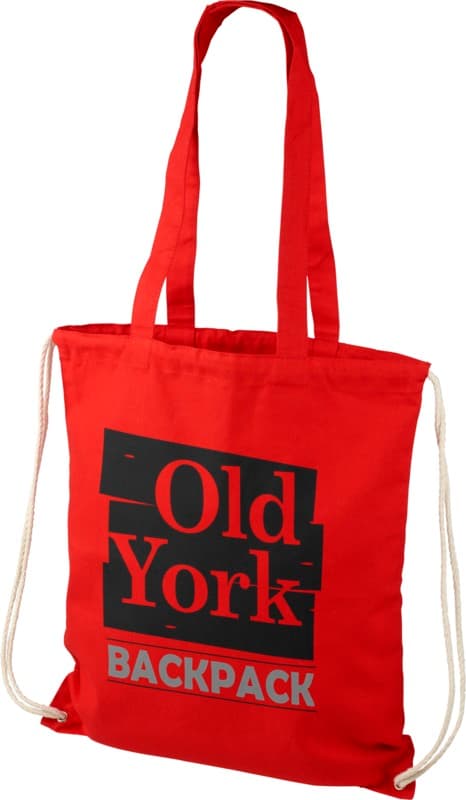 Eliza 240 g/m² cotton drawstring bag 6L 26