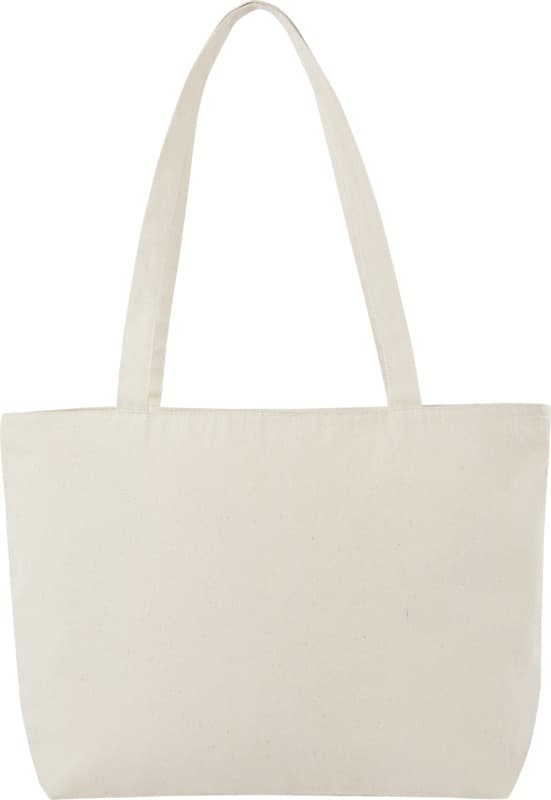 Ningbo 320 g/m² zippered cotton tote bag 15L 3