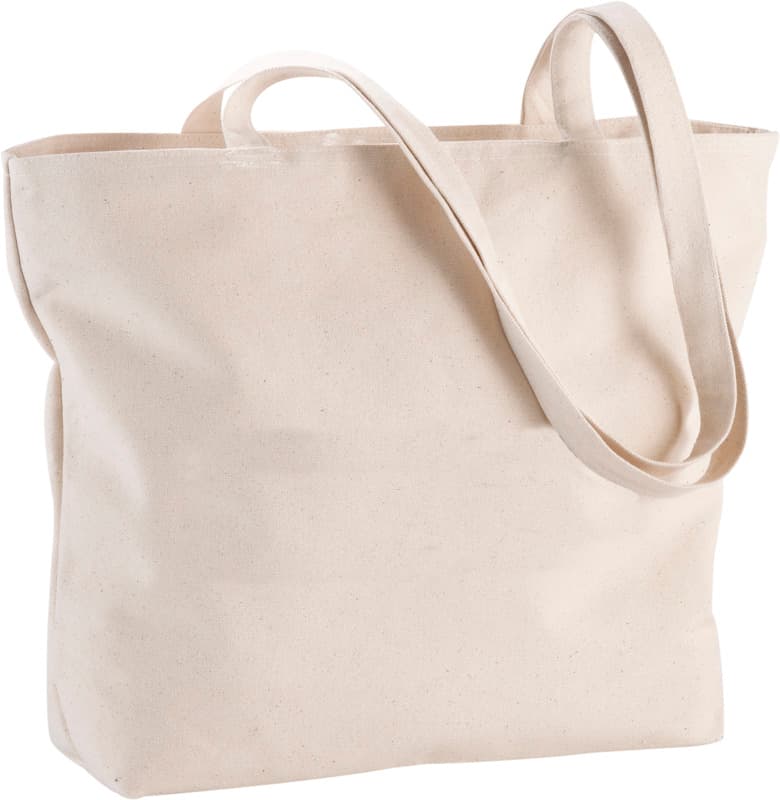 Ningbo 320 g/m² zippered cotton tote bag 15L 4