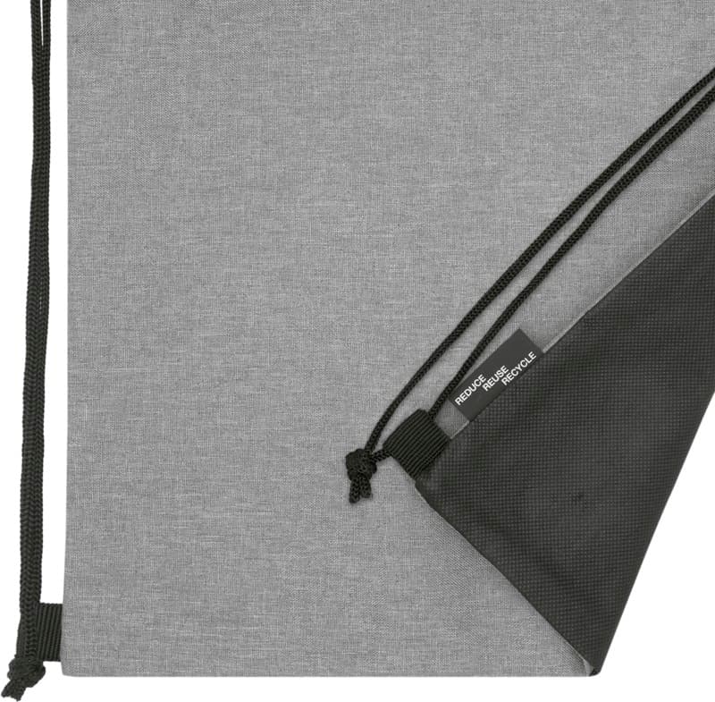 Ross RPET drawstring bag 5L 5