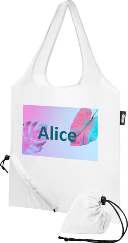 Sabia RPET foldable tote bag 7L 7