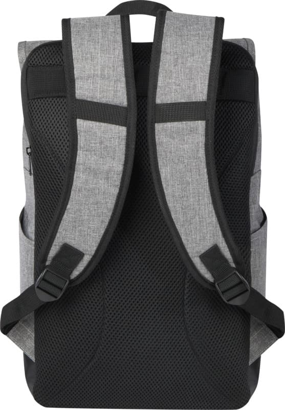 Libra 15.6" GRS recycled roll-up laptop backpack 12L 8