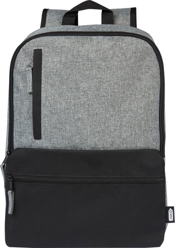 Reclaim 15" GRS recycled two-tone laptop backpack 14L 6