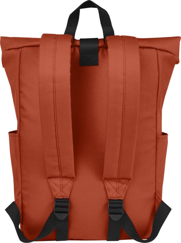 Byron 15.6" GRS RPET roll-top backpack 18L 19