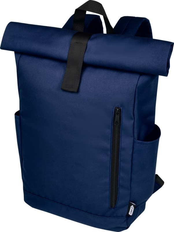 Byron 15.6" GRS RPET roll-top backpack 18L 41