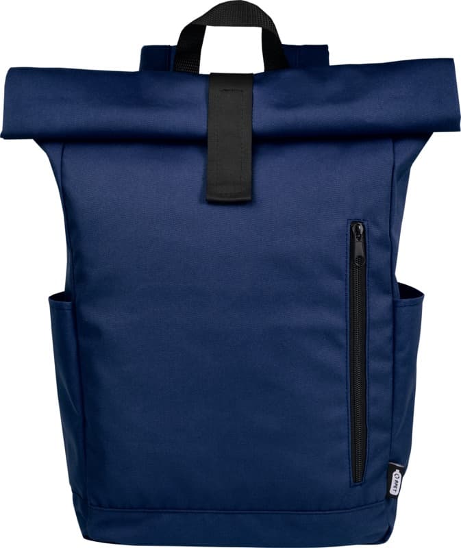 Byron 15.6" GRS RPET roll-top backpack 18L 42