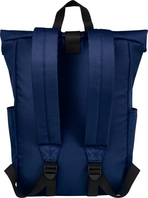 Byron 15.6" GRS RPET roll-top backpack 18L 43