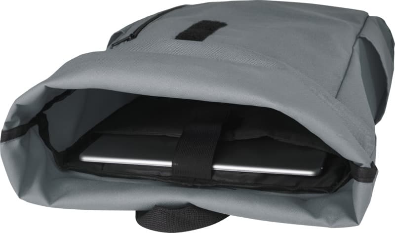 Byron 15.6" GRS RPET roll-top backpack 18L 62