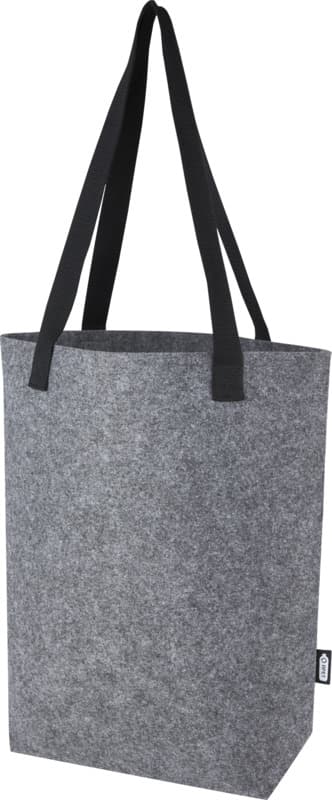 Felta GRS recycled felt tote bag with wide bottom 12L
