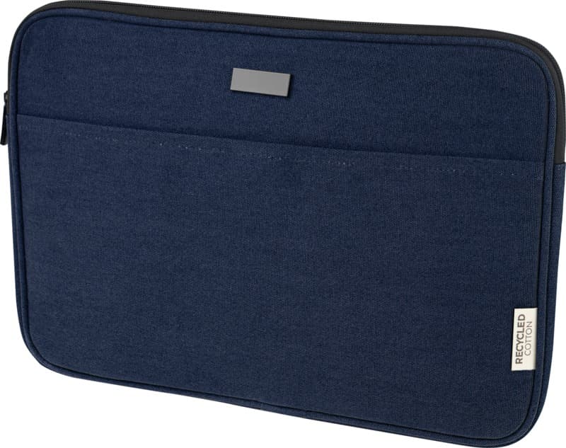 Joey 14" GRS recycled canvas laptop sleeve 2L 1