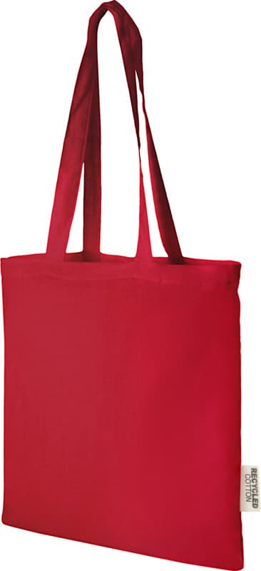 Madras 140 g/m2 GRS recycled cotton tote bag 7L 11