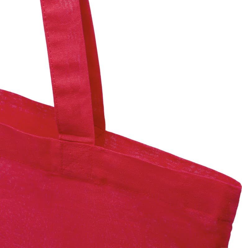 Madras 140 g/m2 GRS recycled cotton tote bag 7L 14