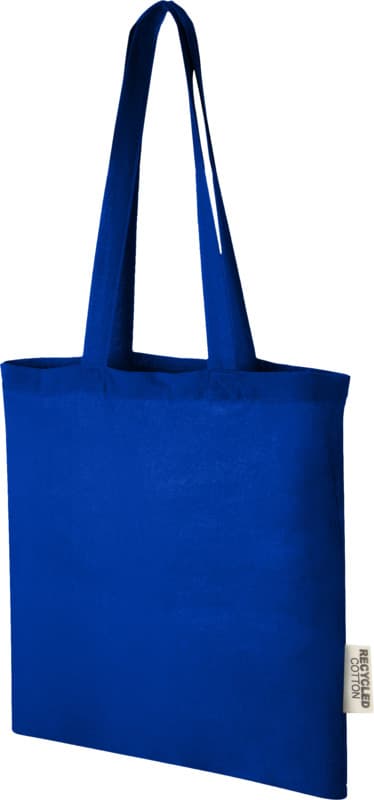 Madras 140 g/m2 GRS recycled cotton tote bag 7L 16