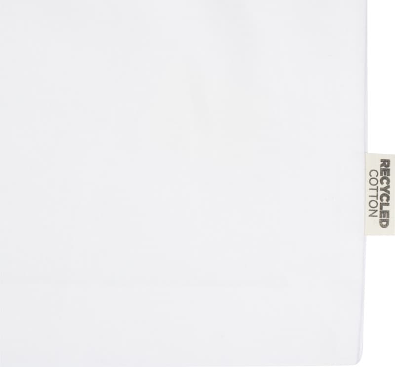 Madras 140 g/m² GRS recycled cotton gusset tote bag 12L 5