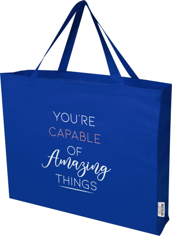 Odessa 220 g/m² GRS recycled cotton tote bag 40L 24