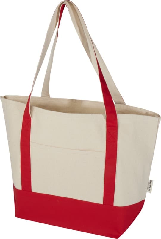Sam 320 g/m² GRS recycled cotton tote bag