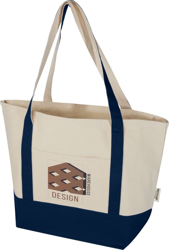 Sam 320 g/m² GRS recycled cotton tote bag 14