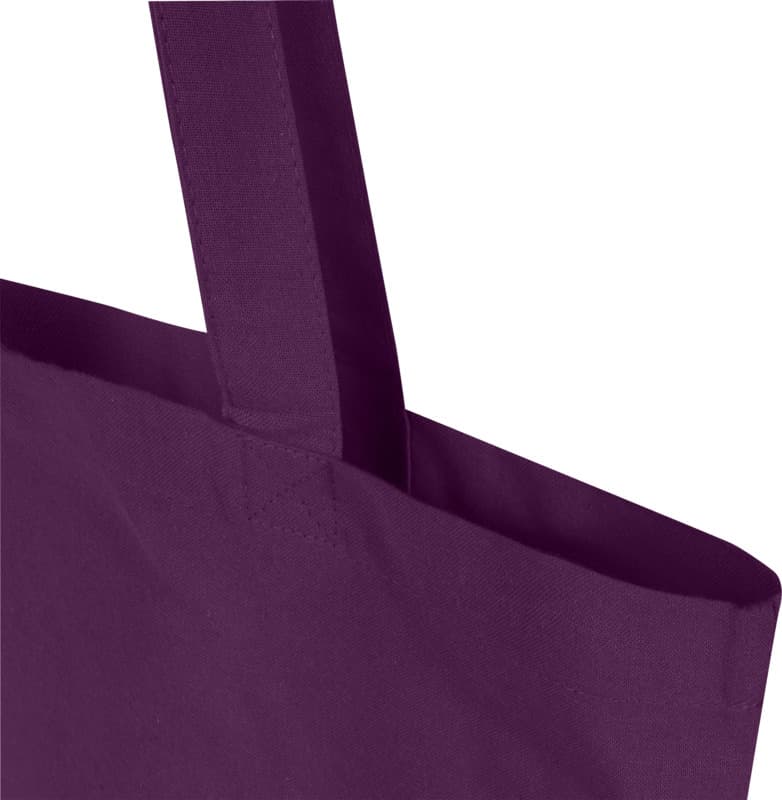 Madras Blend 140 g/m² GRS recycled cotton tote bag 7L 14