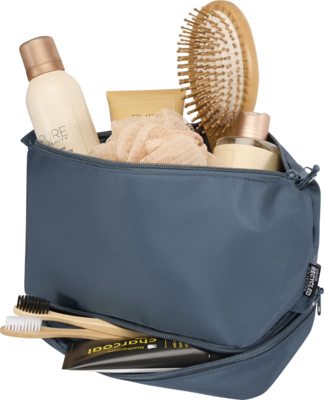Trip Aware™ recycled travel toiletry bag 6L 10