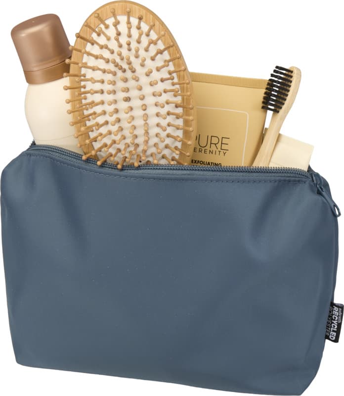 Trip Aware™ recycled travel toiletry pouch 2L 10