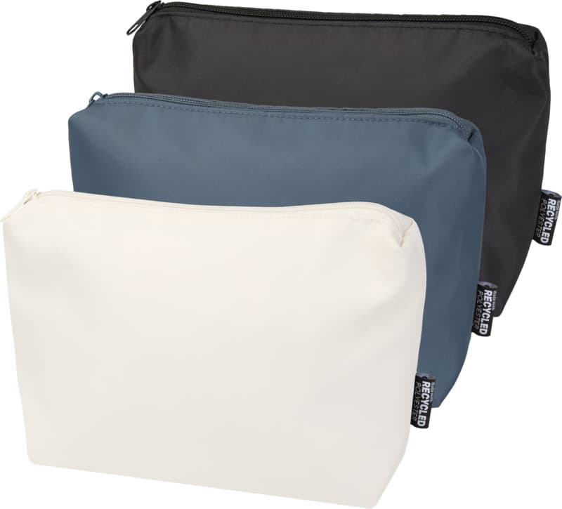 Trip Aware™ recycled travel toiletry pouch 2L 13