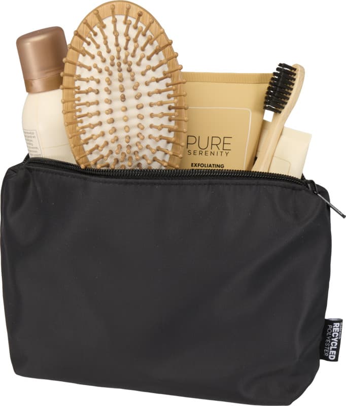 Trip Aware™ recycled travel toiletry pouch 2L 17