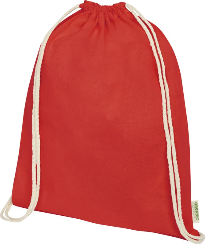 Odisha 140 g/m² OCS organic drawstring bag 5L  13