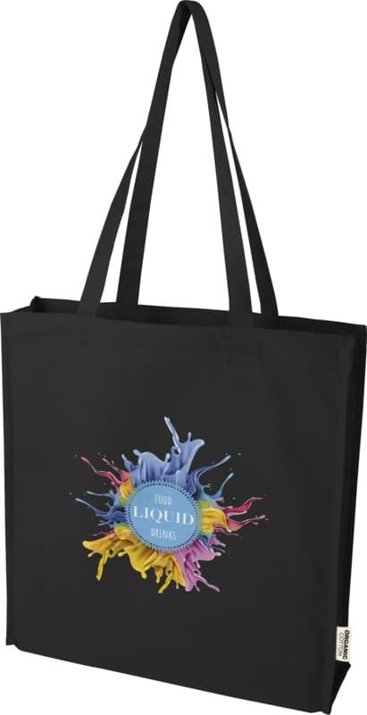Odisha 180 g/m² OCS organic full gusset tote bag 14L  41