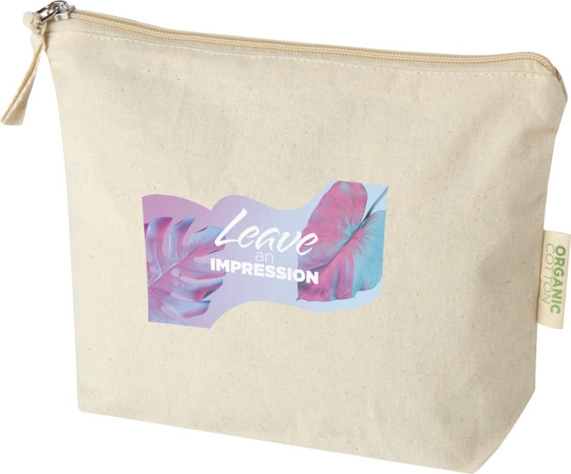 Odisha 180 g/m² OCS organic toiletry bag 1L  12