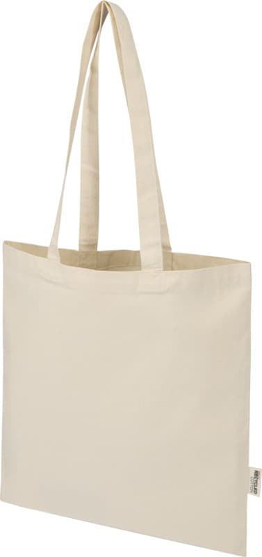 Peru Blend 180 g/m² GRS recycled cotton tote bag 7L 7