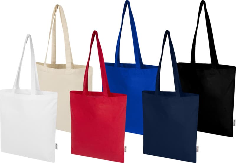 Peru Blend 180 g/m² GRS recycled cotton tote bag 7L 37