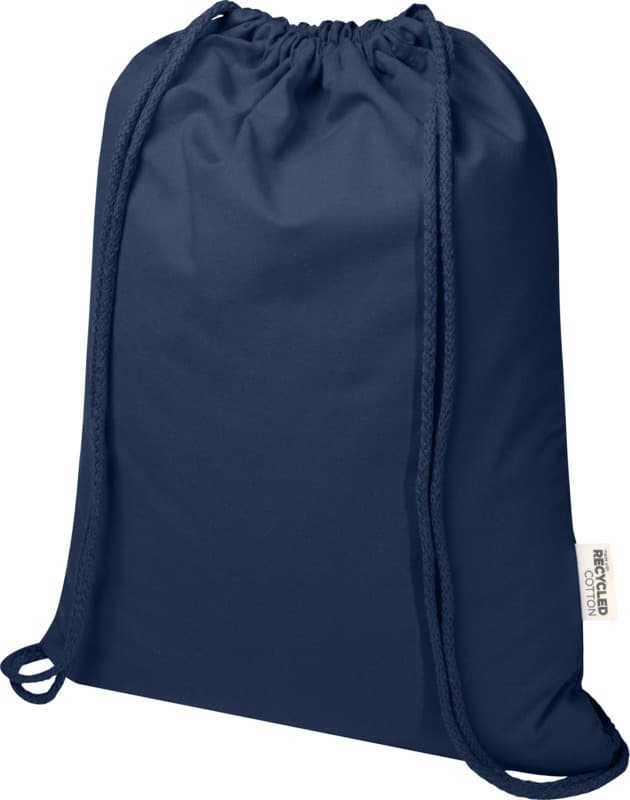 Peru Blend 180 g/m² GRS recycled drawstring bag 5L 28