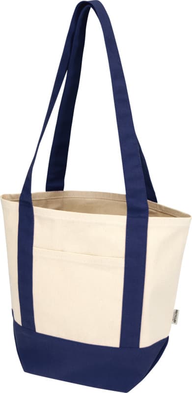 Sam 320 g/m² GRS recycled mini cotton tote bag 10