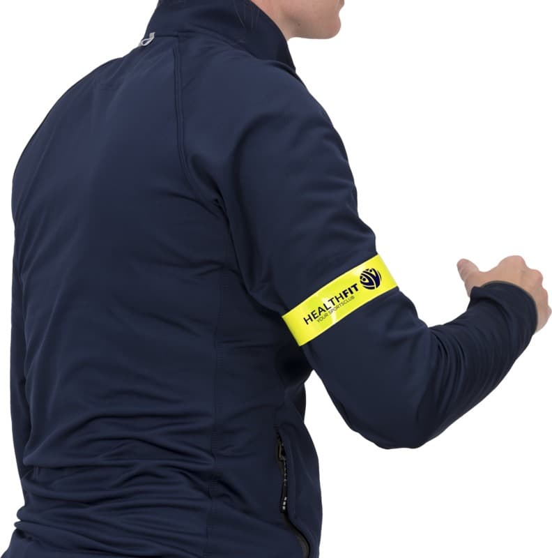 RFX™ Johan 38 cm reflective PVC safety slap wrap 12