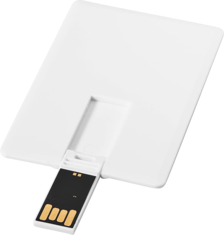 Slim card-shaped 2GB USB flash drive 1