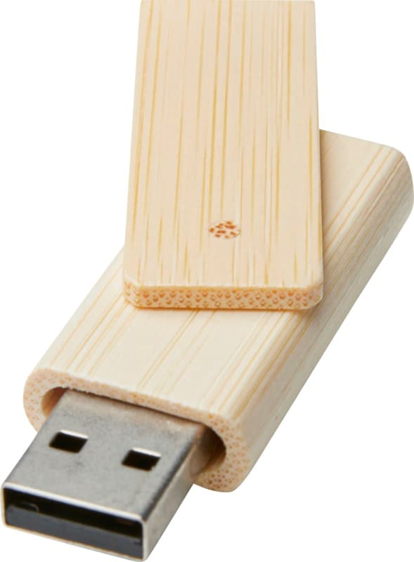 Rotate 8GB bamboo USB flash drive 1
