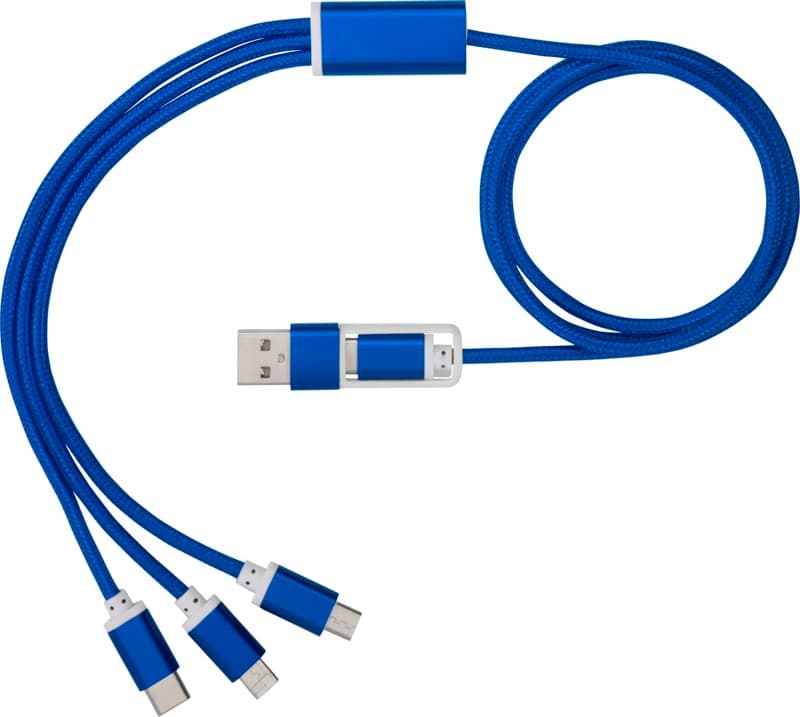 Versatile 5-in-1 charging cable 2