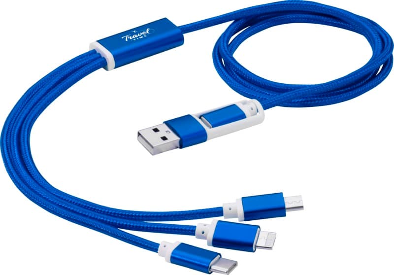 Versatile 5-in-1 charging cable 5