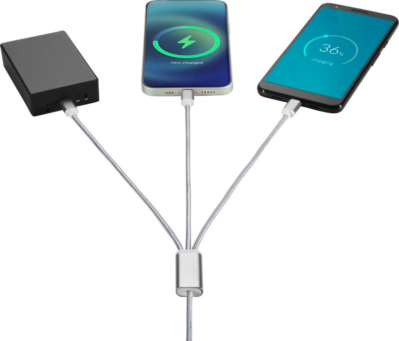 Versatile 5-in-1 charging cable 8