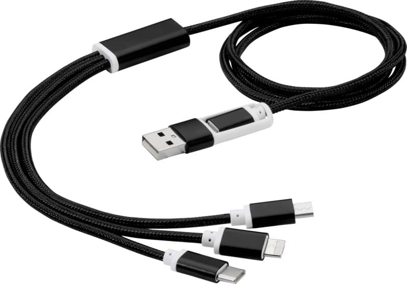 Versatile 5-in-1 charging cable 11