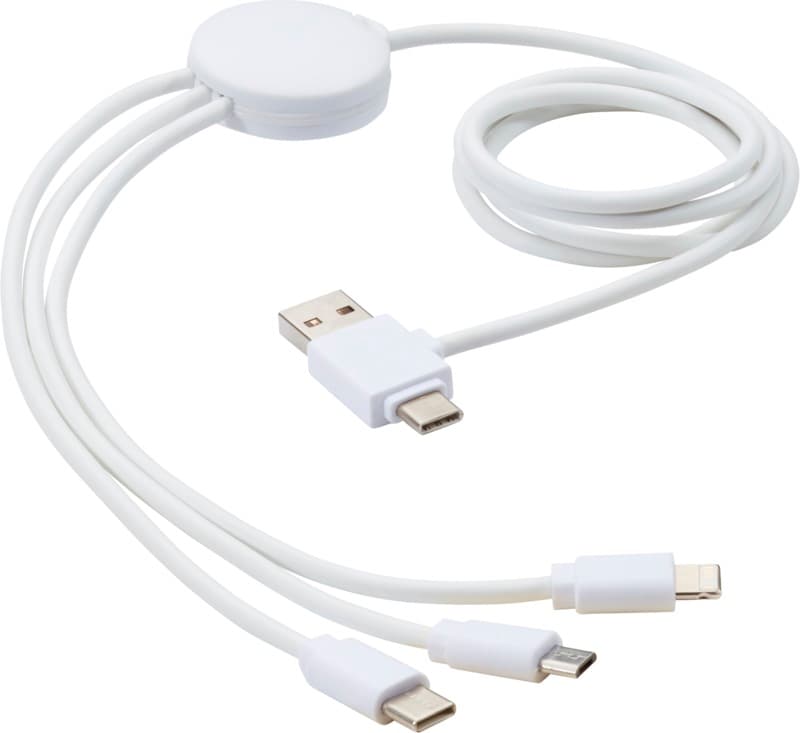 Pure 5-in-1 charging cable with antibacterial additive 1