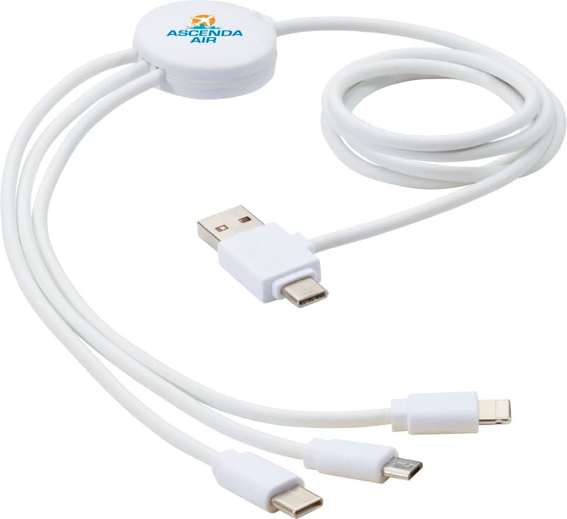 Pure 5-in-1 charging cable with antibacterial additive 7